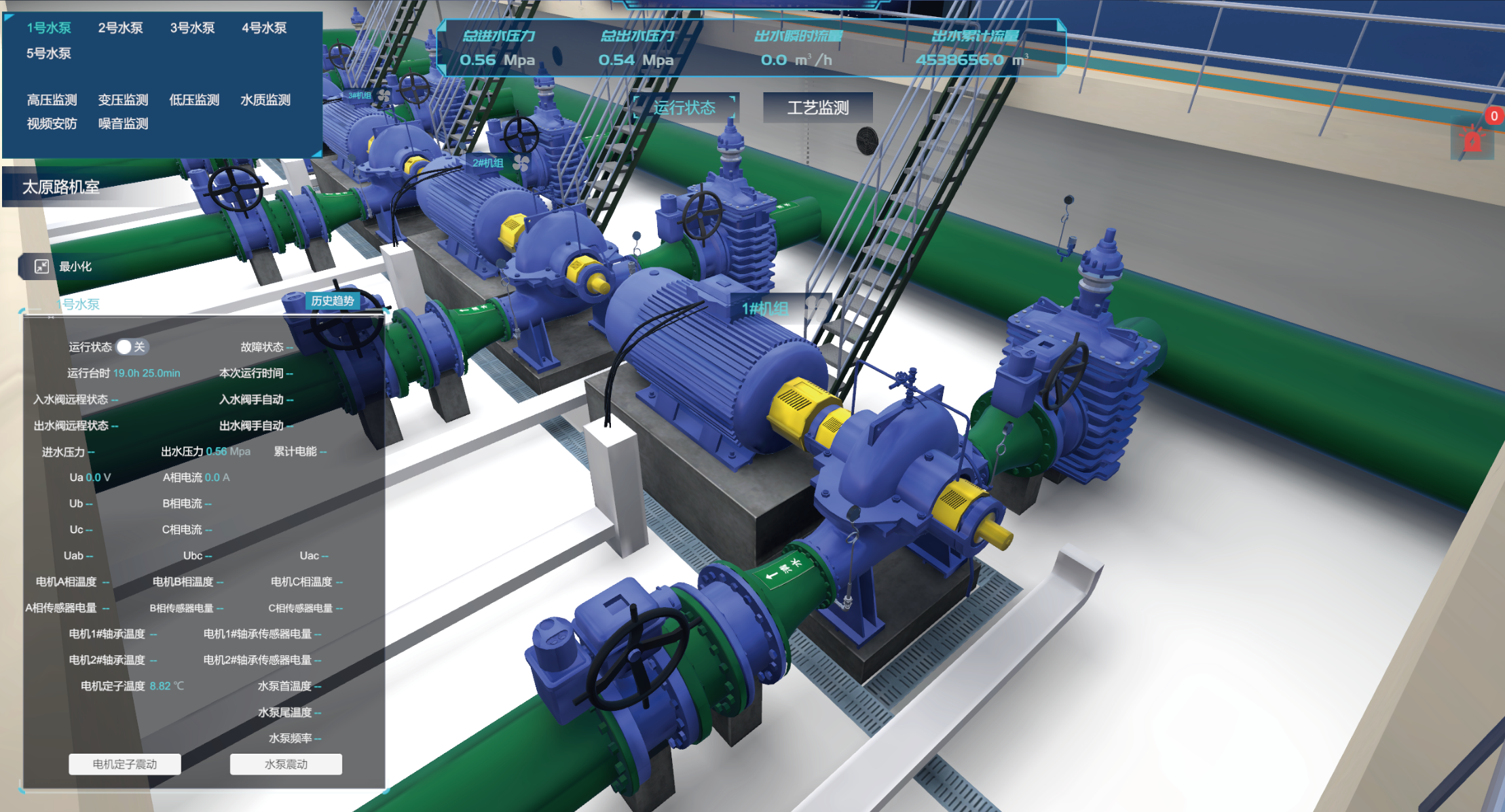 智慧泵站加压系统