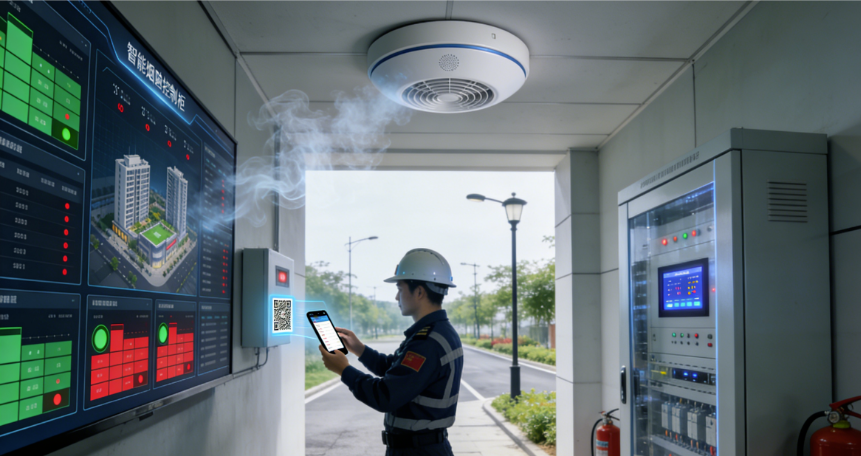 如何快速配置实现园区智慧消防管理系统场景