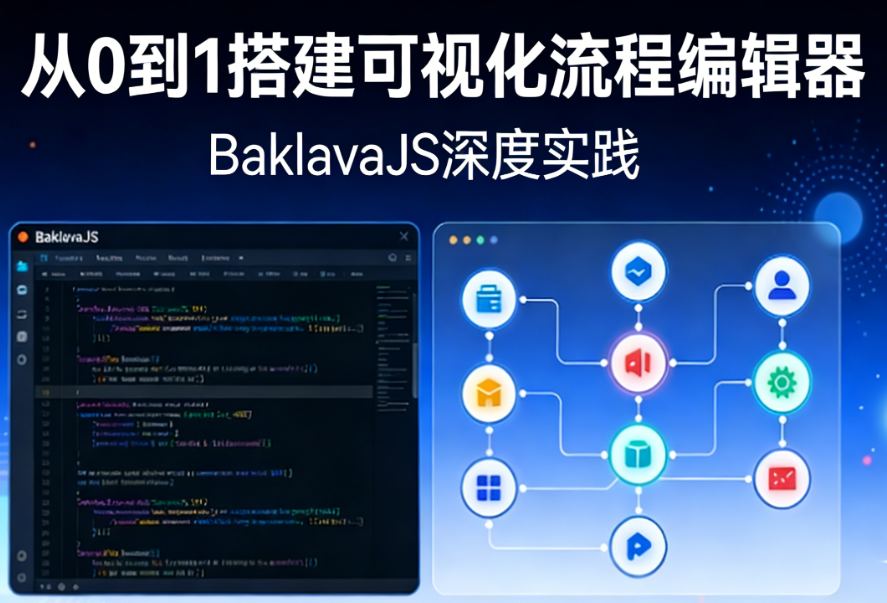 从0到1搭建可视化流程编辑器——BaklavaJS深度实践